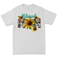 Dove Grey Blessed mom Mother's Day Premium Tee - FaDigitalArtStudio