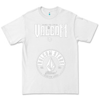 White Volcom Style Premium Tee - linhVisuals