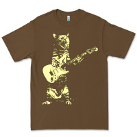Cacao cat playing guitar Premium Tee - linhVisuals