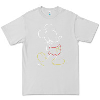Dove Grey micke mouse tshirt Premium Tee - linhVisuals