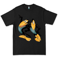 Black Heckle and Jeckle Premium Tee - linhVisuals