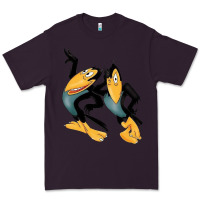Plum Heckle and Jeckle Premium Tee - linhVisuals
