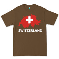 Cacao switzerland Premium Tee - linhVisuals