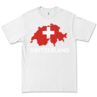 White switzerland Premium Tee - linhVisuals