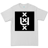Dove Grey Amsterdam University Premium Tee - linhVisuals