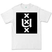 White Amsterdam University Premium Tee - linhVisuals