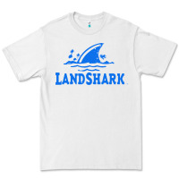 White landshark Premium Tee - linhVisuals