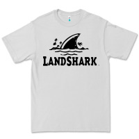 Dove Grey landshark Premium Tee - linhVisuals