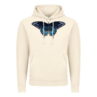 Vintage Artic Black Swallowtail Butterfly Vintage Hoodie - LillyAllenDesigns