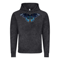 Vintage Black Black Swallowtail Butterfly Vintage Hoodie - LillyAllenDesigns