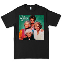Black golden the girls Premium Tee - linhVisuals