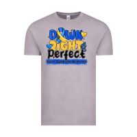 Vintage Zinc down right perfect down syndrome awareness Vintage Tee - CowhideDigitalArt