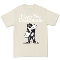 Bone i love you california bear state hug Premium Tee - linhVisuals