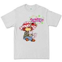 Strawberry Shortcake And Cat Premium Tee | Teevron