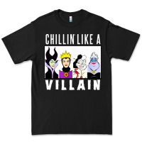 Black chillin like a villain Premium Tee - linhVisuals