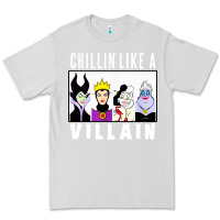 Dove Grey chillin like a villain Premium Tee - linhVisuals