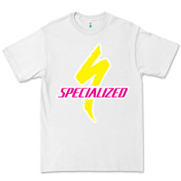 White Specialized Bikes Bicycle Premium Tee - linhVisuals