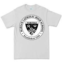 Dove Grey marian catholic high school Premium Tee - linhVisuals