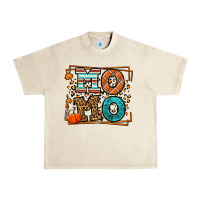 Fall Autumn Leopard Momo Urban Heavy Tee | Teevron