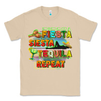 Mushroom Fiesta siesta tequila repeat Classic Tee - FaDigitalArtStudio