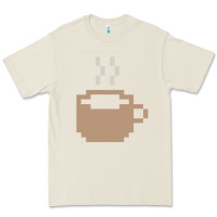 Bone pixel coffee Premium Tee - linhVisuals