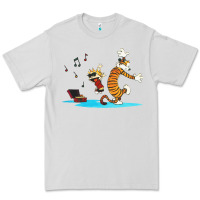 Dove Grey calvin music Premium Tee - linhVisuals