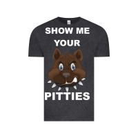 Vintage Black Show Me Your pitties Vintage Tee - Bettercallsaul