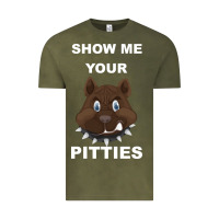 Vintage Olive Show Me Your pitties Vintage Tee - Bettercallsaul