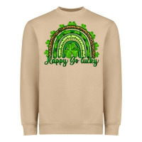 Mushroom st. patrick's day happy go lucky Heavyweight Sweatshirt - RanaPortraitStore