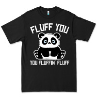 Black panda cub fluff you giant panda Premium Tee - linhVisuals