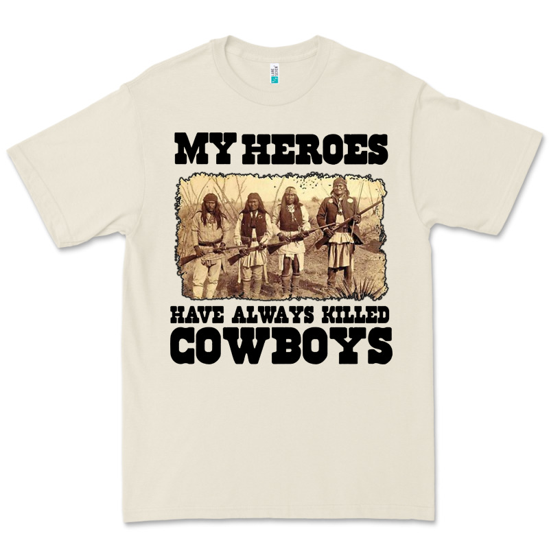My Heroes Have Always Killed Cowboys Retro Premium Tee by linhVisuals | Teevron