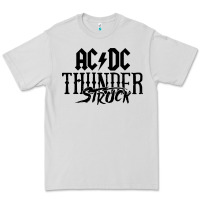 Dove Grey thunderstruck Premium Tee - linhVisuals