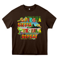 Fiesta Siesta Tequila Repeat Heavy Core Tee | Teevron