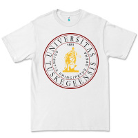 White Tuskegee University Premium Tee - linhVisuals
