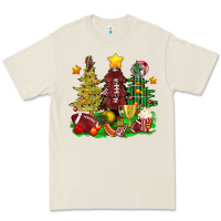 Bone christmas with american football trees bbs Premium Tee - BundleAndBundleShop