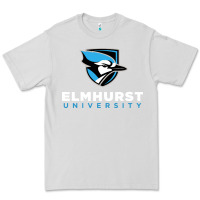 Dove Grey elmhurst university Premium Tee - linhVisuals