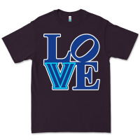Plum villanova love Premium Tee - linhVisuals
