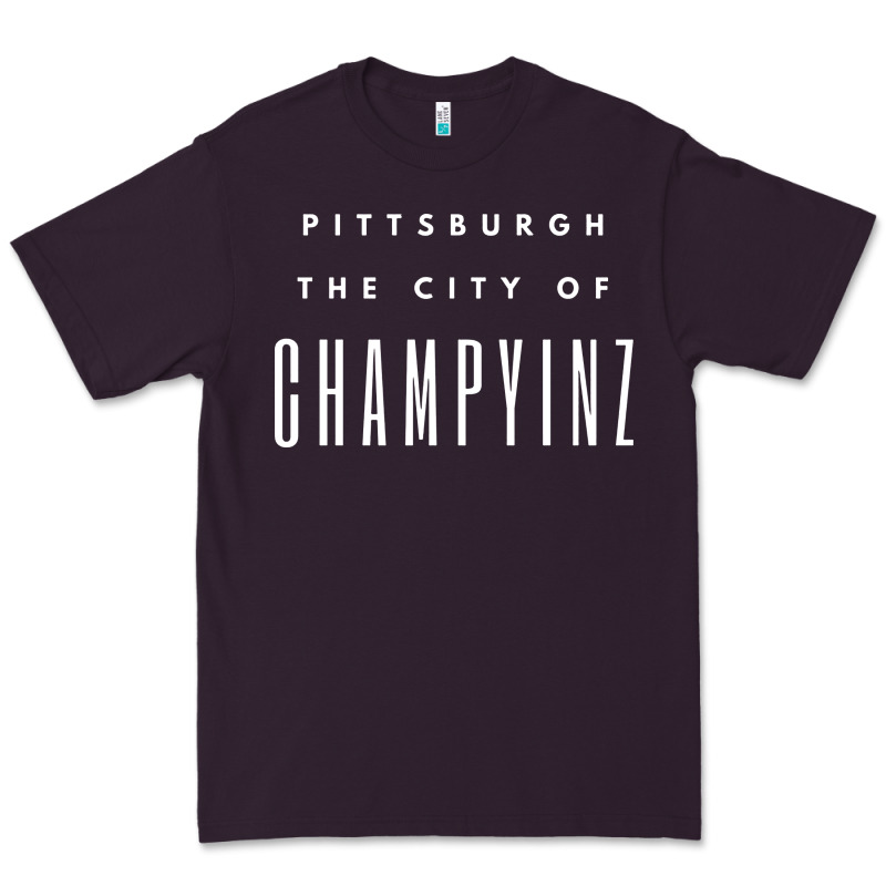 Pittsburgh City Of Champyinz Steel City Premium Tee by linhVisuals | Teevron