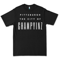 Black pittsburgh city of champyinz steel city Premium Tee - linhVisuals
