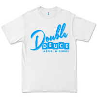 White double deuce bar Premium Tee - linhVisuals