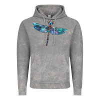 Cloud Rock Blue Dragonfly Vintage Hoodie - LillyAllenDesigns