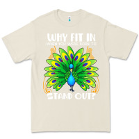 Bone peacock inspired beautiful color bird (3) Premium Tee - linhVisuals