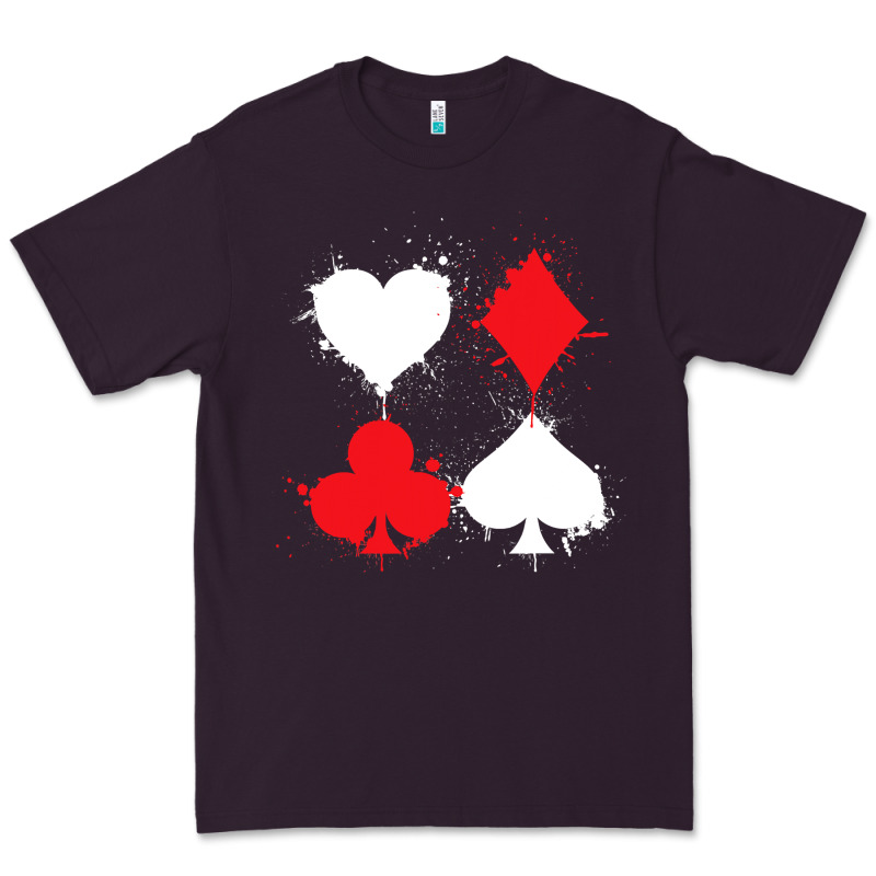 Playing Cards Poker Heart Spade Club Premium Tee by linhVisuals | Teevron