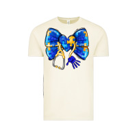 Vintage Arctic Down Syndrome Ribbon Vintage Tee - CowhideDigitalArt