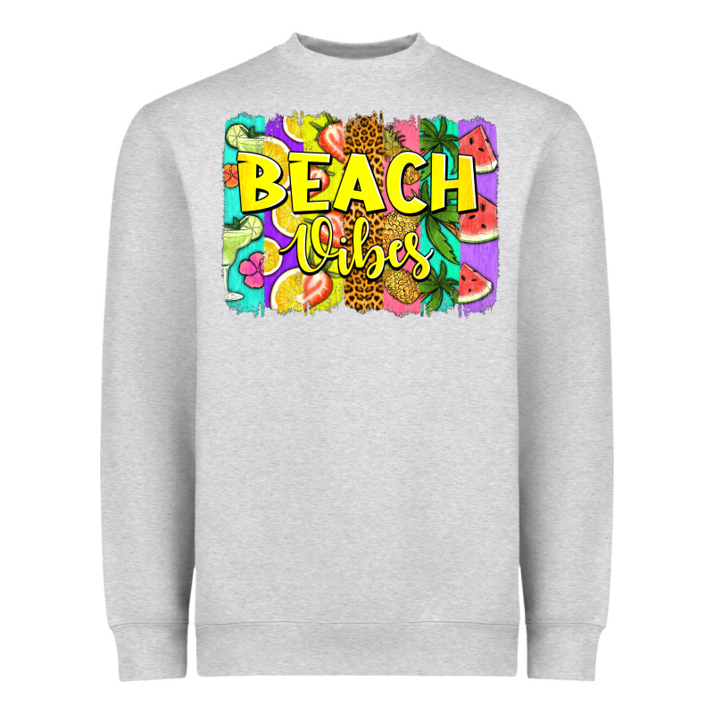 Beach Vibes Summer Brushstroke Heavyweight Sweatshirt by Jasminsmagicworld | Teevron