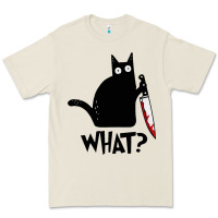 Halloween Cat With Knife What Premium Tee | Teevron