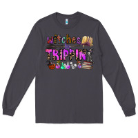 Smoke witches be trippin Long Sleeve Tee - CowhideDigitalArt