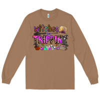 Toasted Coconut witches be trippin Long Sleeve Tee - CowhideDigitalArt