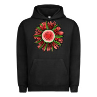 Pigment Black Watermelon Sunflower Urban Hoodie - Jasminsmagicworld