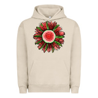 Pigment French Oak Watermelon Sunflower Urban Hoodie - Jasminsmagicworld